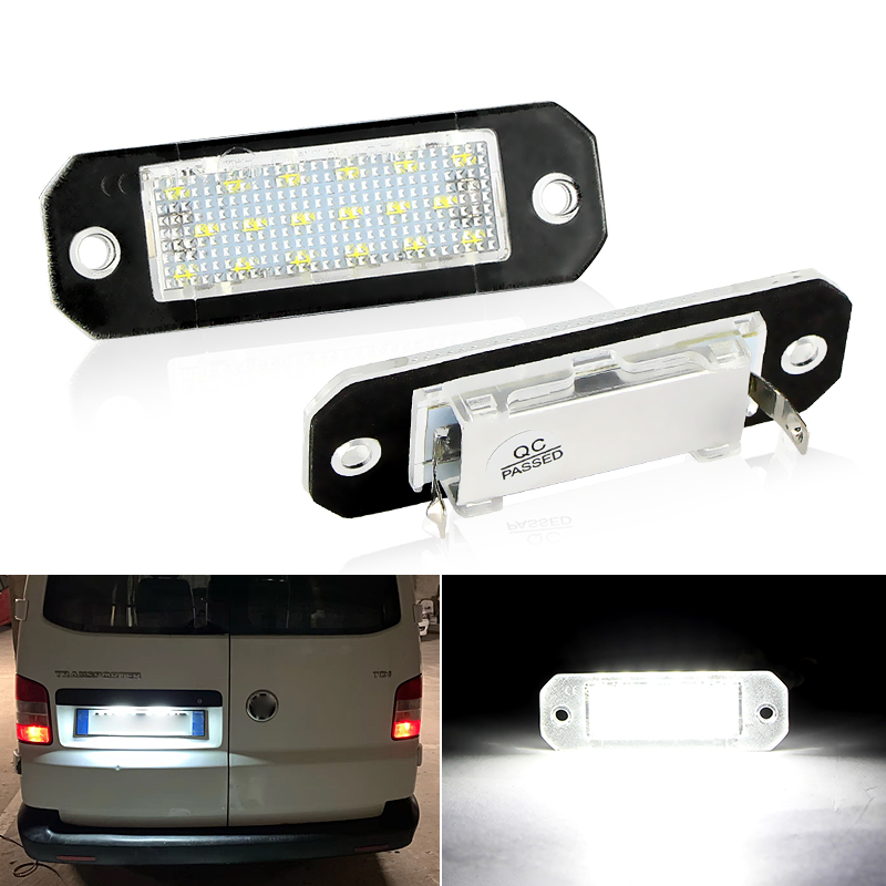 Grow Light T5 - 2 Stück LED-Kennzeichenbeleuchtung Weiß Canbus für