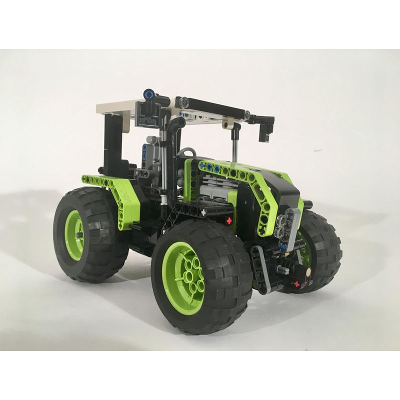 Urban Farming Is - MOC-97333 Urban Farm Landwirtschaftlicher Traktor Baustein-Modell