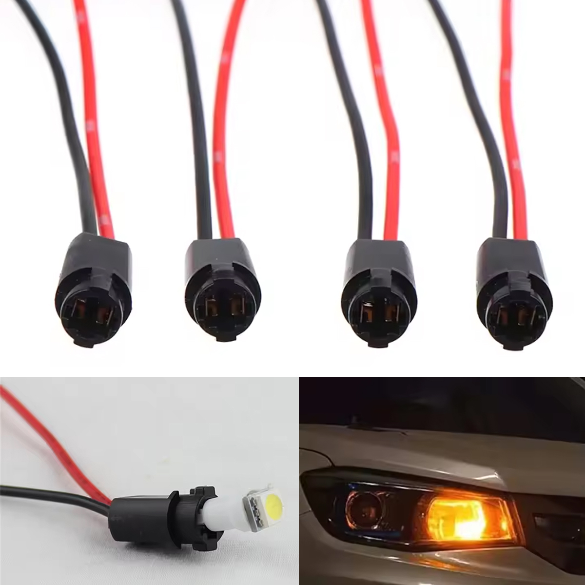 Grow Light T5 - 10 Stück T5 LED-Lampenfassungen für 1,2W