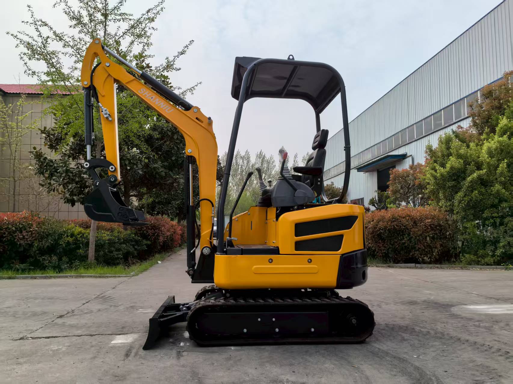 2T rückloser kleiner Bagger, E – Urban Farming Is Bewertung und Preis